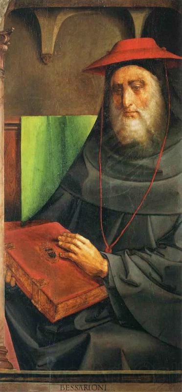 Justus van Gent Cardinal Bessarione France oil painting art